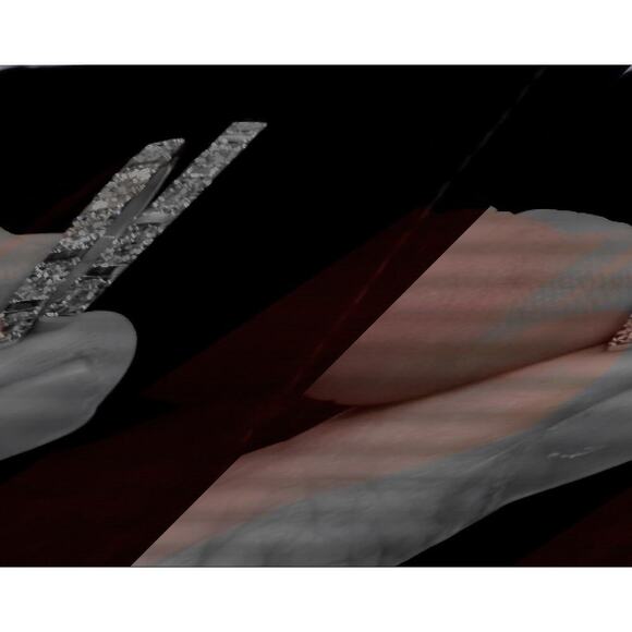 1/4 Carat Diamond Hoop Earrings in Sterling Silver: NEW - Picture 3 of 4